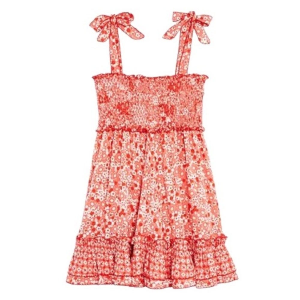 POUPETTE ST. BARTH TODDLER GIRL SMOCKED SUN DRESS